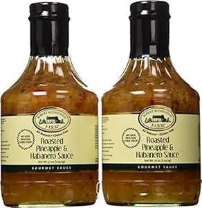 Amazon.com : Roasted Pineapple & Habanero Sauce, 2 37 ...