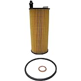 ECOGARD X10250 Cartridge Engine Oil Filter for Conventional Oil - Premium Replacement | Fits 2014-2018 BMW X5 3.0L, 328d xDrive 2.0L, 328d 2.0L; 2015-2017 X3 2.0L; 2014-2016 535d xDrive, 535d 3.0L