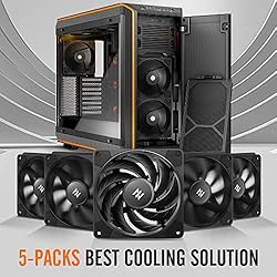 EZDIY-FAB Cube Fan Pro 120mm PC Case Fan,High