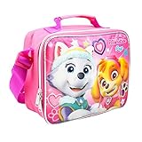 New Nickelodeon Girls' Paw Patrol Pup Power Pink Lunch Bag
