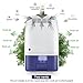 LESHP Mini Air Dehumidifier, 700ml Compact and Portable Whisper-quiet Dehumidifier Air Dryer 215 Sq FT for Home, Kitchen, Bedroom, Bathroom, Basement, Caravan, Office, Garage, Closet Wardrobe