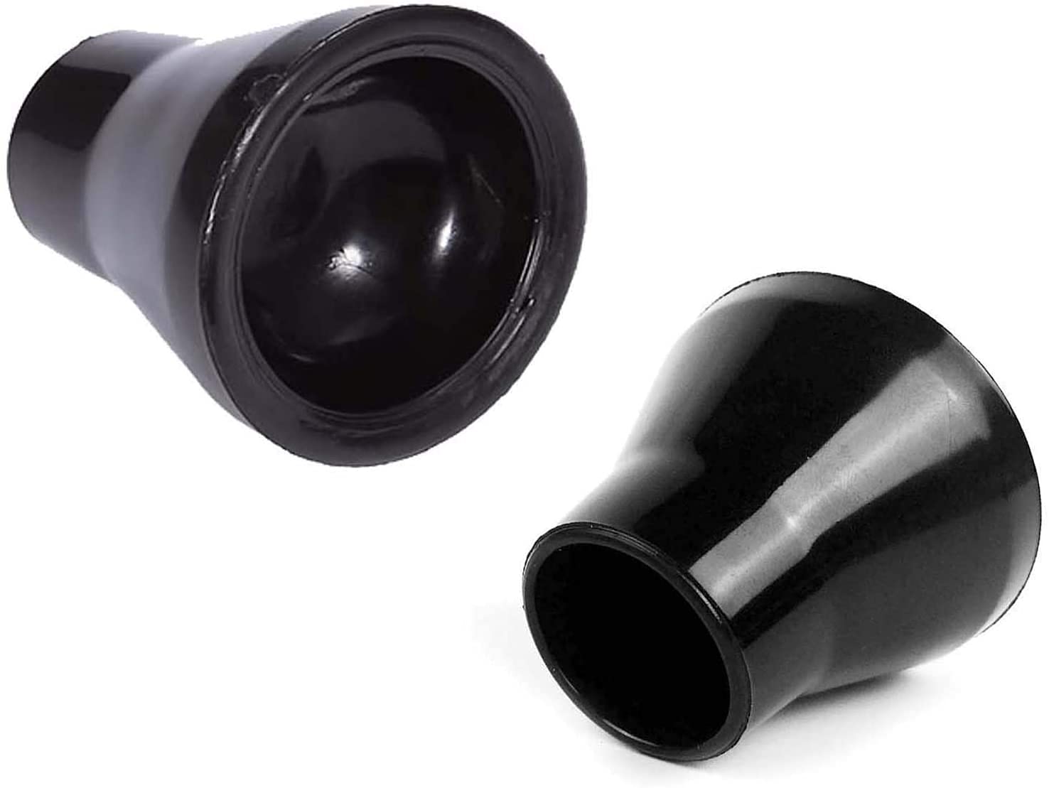 FINGER TEN Golf Ball Retriever Suction Cup Picker Grip Pick Up Tool Value 2 Pack, Golf Ball Retriever Sucker Grabber Back Saver Put On Putter Grip for Golfers (2 Pack Rubber Golf Ball Suction Cup)