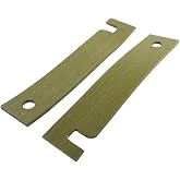 SmartSavor WE03X37320 for GE WE03X34318 WE3M52 Dryer Bearings Slide Glides 2 Per Package