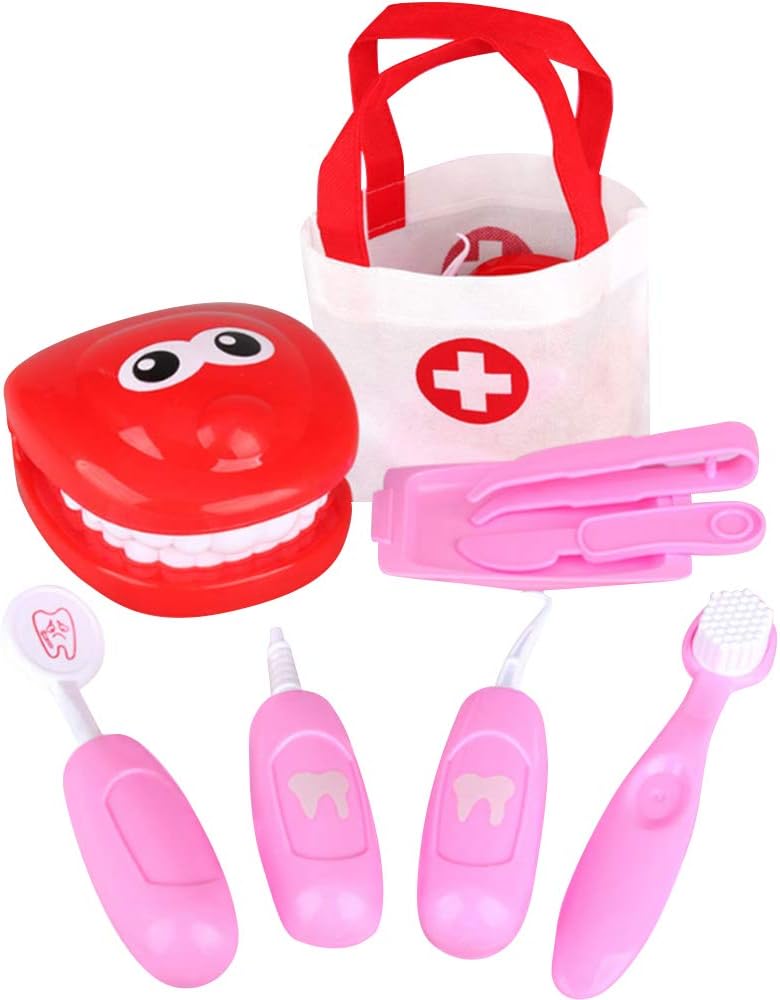 GoodFaith Pretend Dental Model Toy Set,Kids Dentist Role Play Dentist