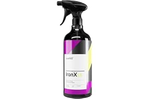 CARPRO IronX Iron Remover: Lemon Scent - Stops Rust Spots and Pre-Mature Failure of the Clear Coat, Iron Contaminant Removal - Liter with Sprayer (34oz)