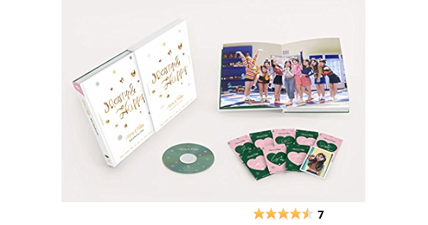 Amazon Com Copan Global Twice Merry Happy Monograph 150p Photobook Dvd 9 Photocard Free Store Gift Cds Vinyl
