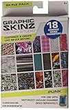 RoseArt Graphic Skinz Transfers Refill Punk Toy