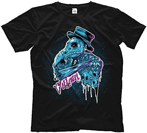 Adult Mens/Unisex Marty Scurll Sick Villian Soft HQ Tee - Black