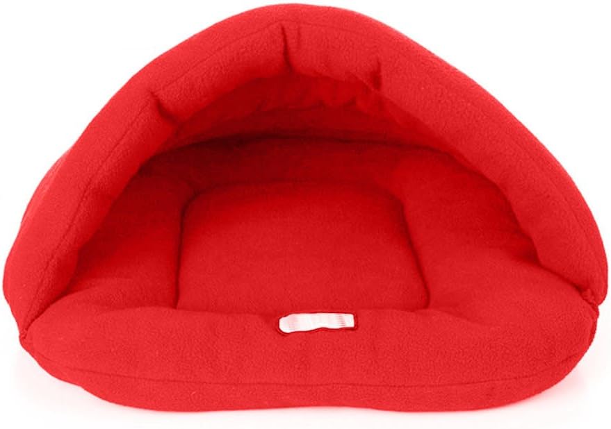 DBolomm Pet Cave Warm Winter Puppy Cave House Sleeping Bag Mat Pad Puppy Pet Cat Dog Nest Bed