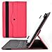 Universal Barns & Noble Nook HD 9 inch Rotating Case, Nook HD Plus Tablet Cover Built-in Stand, Neon Pink