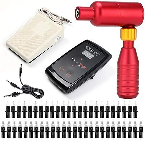 WOOLIY Complete Starter Tattoo Kit/Tattoo Machine Gun Power Supply Needles Tattoo