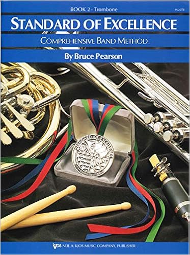 Amazon Com W22tb Standard Of Excellence Book 2 Trombone 9780849759635 Bruce Pearson Books