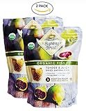 Sunny Fruit Organic Figs, Tender & Juicy Dried Smyrna Figs, 2Packs