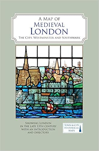Buy A Map Of Medieval London The City Westminster And Southwark Book Online At Low Prices In India A Map Of Medieval London The City Westminster And Southwark Reviews Ratings Map Of Medieval London