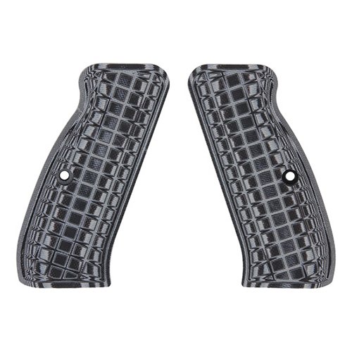 Pachmayr 61111 G-10 Tactical Pistol Grips, CZ 75, Gray/Black, Coarse