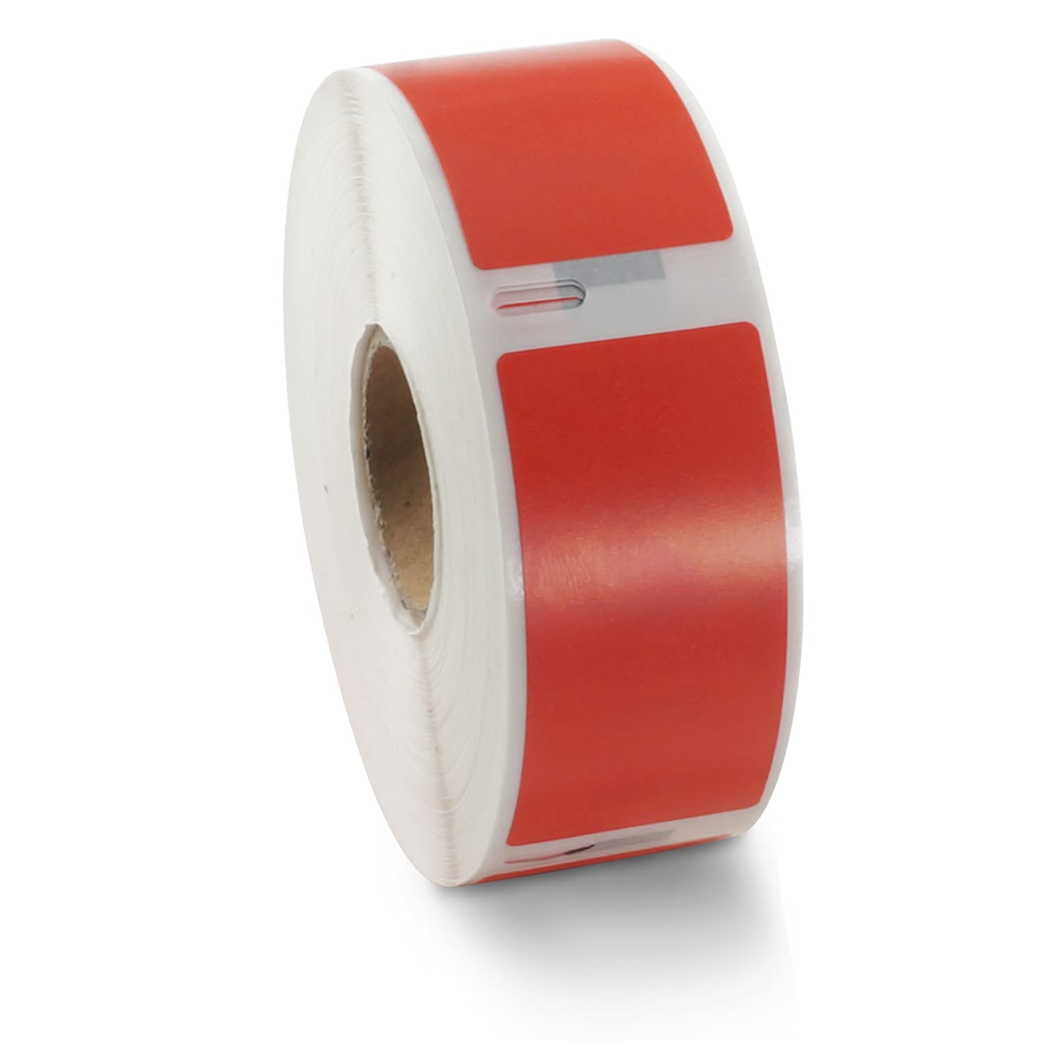 BETCKEY - 2 Rolls Red Return Address Labels Compatible with DYMO 11352(S0722520), 25mm x 54mm, 1000 Colored Labels Compatible with DYMO LabelWriter 450, 4XL, NOT Fit 550 or 5XL