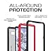 Ghostek Nautical Galaxy Note 8 Waterproof Case with Screen Protector Slim Extreme Heavy Duty Protection Tough Shockproof Full Body Underwater Watertight Seal for 2017 Galaxy Note8 (6.3 Inch) - (Red)