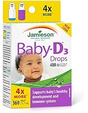 Baby-D - 400 IU Vitamin D3 Droplets, 11.7 ml (Pack of 1)
