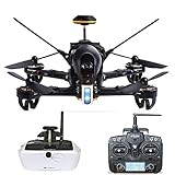 Walkera F210 Professional Deluxe Racer Quadcopter Drone w/ 5.8G Goggle4 FPV Glasses /Devo 7 Transmitter /700TVL Night Vision Camera / OSD / Ready to Fly Set RTF Mode 2 (Type 2)