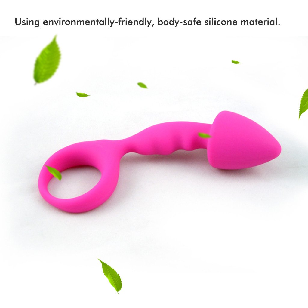 Butt Plug Prostate Stimulator with Large Mushroom Shaped Head for Extra Anal Sexual Pleasure