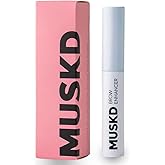 MUSKD Eyebrow Growth Serum (3ML) – Helps Grow Brows Faster & Thicker – Natural Formula, Vegan & Cruelty-Free