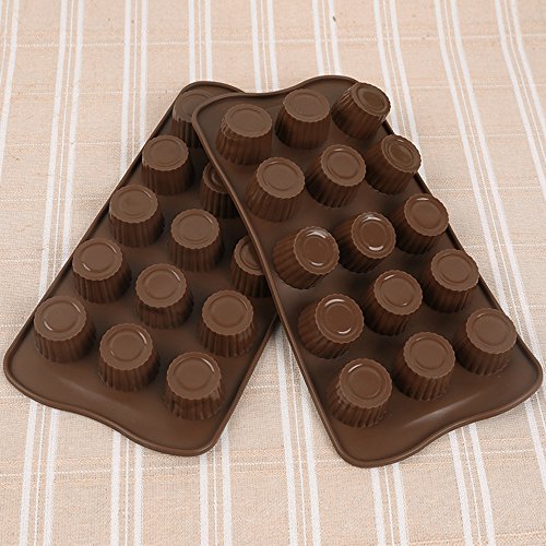 image for Inn diary Food Grade Silicone Chocolate & Candy Molds,Jelly,Soap,Fonda