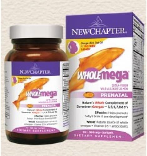 Wholemega Prenatal 500mg 90softgels by nw chptr