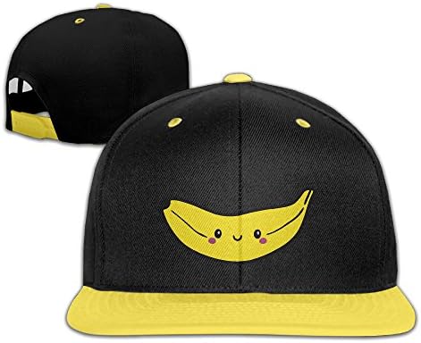 Cute Banana Youth Unisex Contrast Color Cap Baseball Caps (4 Colors)