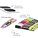 Chalk Markers 12 Pack with 60 Pcs of Multi-Size Chalkboard Labels, Reversible Tips - Non-Toxic, Odorless, Erasable by INNOCHEER