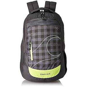 Fastrack 27.53 Ltrs Grey School Backpack (A0706NGY01)