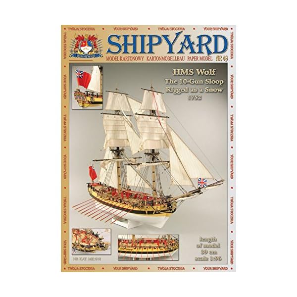Shipyard HMS Wolf MaÃstab 1:96