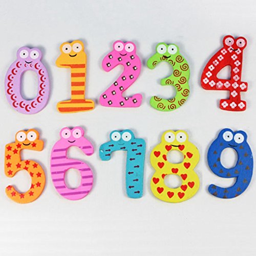 image for Sinfu® Sinfu Baby Toy Education Magnetic Wooden Numbers Math Early Ch
