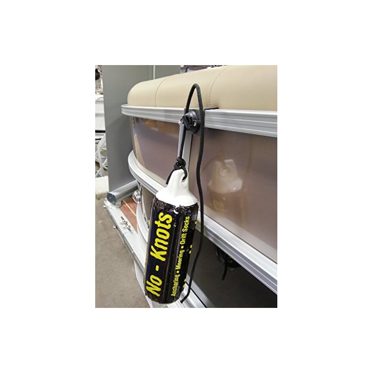 Fender Clip for Pontoon Boats (2ea), for 1/4" rope MasterBasser