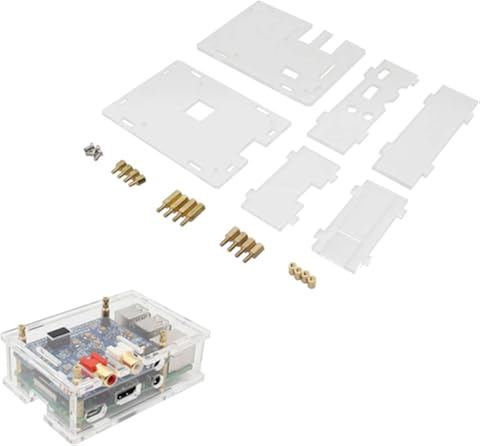 BliliDIY Estuche Transparente para Tarjeta De Sonido De Alta Fidelidad Raspberry Pi Dac II