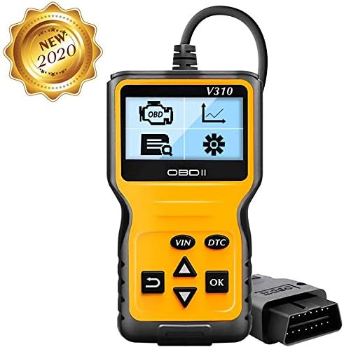 OBD2 Scanner, Universal Car Diagnostic Tool Fault Code Reader with Reading and Clearing Error Codes Query Dtcs and Multilingual Support Car Engine Check Scanner for All OBD II Protocol Cars Since 2000