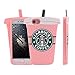 iPhone 7 Case, MC Fashion 3D Starbucks Coffee Cup Super Cute Silicone Case Cover for Apple iPhone 7 (2016) Release (Coffee Cup-Pink)