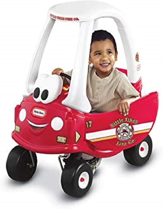 little tikes fire car