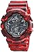 Casio Men's G-Shock XL Series Japanese Quartz Sport Watch Resistant Strap, Red, 29.4 (Model: GA-100CM-4A)