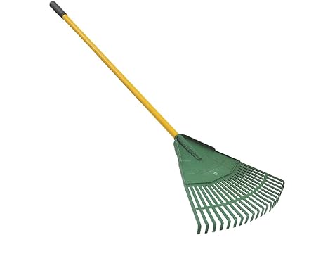 Falcon FPLR-49 Steel Plastic Leaf Rake (Multicolor)