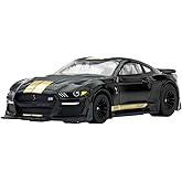 AFX 22082 Mega-G+ 2022 Ford Shelby Mustang GT500H Black/Gold HO Slot Car