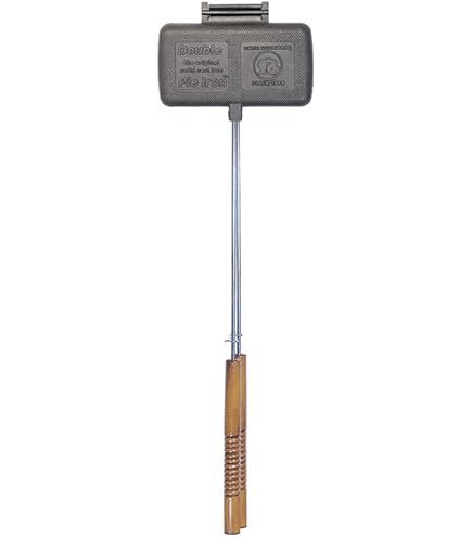 Amazon.com: ROME Square Cast Iron Pie Iron Sandwich Cooker For