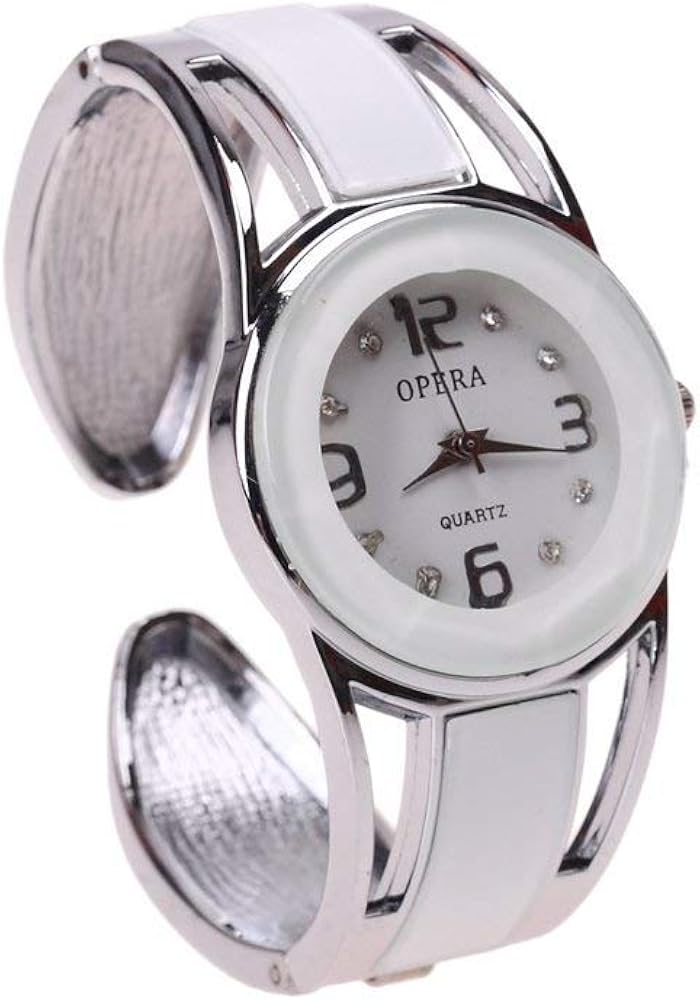 Amazon Sanwooddeals レディース 腕時計 ブレスレット 腕輪タイプ ウォッチ ホワイト レディース腕時計 腕時計 通販