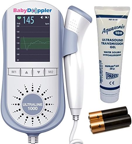 Ultraline 1000 Baby Activity &amp; Heartbeat Baby Monitor Sound Listening Tool by BabyDoppler Listening to the sounds your baby makes is like music to a mommy's ears!