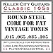 Classic 105 Medium Bass Strings with Solid Core for Fat Vintage Tones Coupled with Nickel Plated Steel Winding for Enhanced Brightness and Warmth