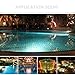 JSN&PC LED Underwater Lights 18W RGB Color Changing with RF Remote Controller & IP68 Waterproof Joint for Party Swimming Pool Fountain Water Rockery Grass Land