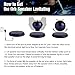 Floating Speaker UPPEL Portable Levitating Floating Bluetooth4.0 Speaker Levitation Maglev Speaker Multicolor LED 360 Degree Rotating Stereo Speaker (black)