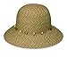 Wallaroo Hat Company Women’s Naomi Sun Hat – UPF 50+, Packable, Modern Style, Designed in Australia – Mixed Brown