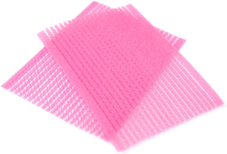 ChineOn Front Hair Fringe Bang Holder Stabilizer Velcro Makeup Sticker Pad Patch Paster(Pack of 2: Pink)