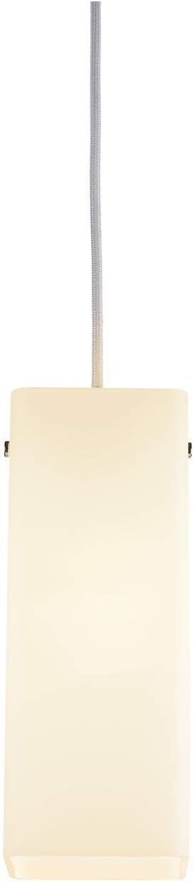 SLV QUADRASS Pendant Light/Living Room lamp, Interior Lighting, Dining Room Drop Light, LED, Ceiling Light / E27 40W Chrome