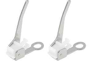 SG Store 2pcs Quilting Standing Embroidery Foot for Sewing Machine Compatible with Singer